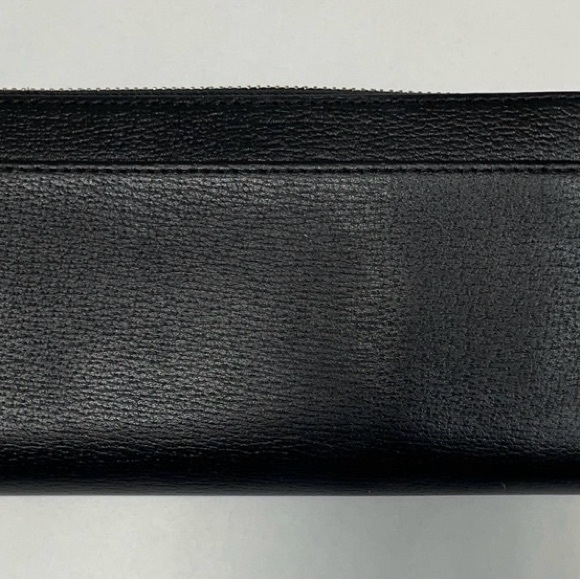 New Kate Spade Blue Leather Zip Around Ribbon Wallet - Picture 3 of 4